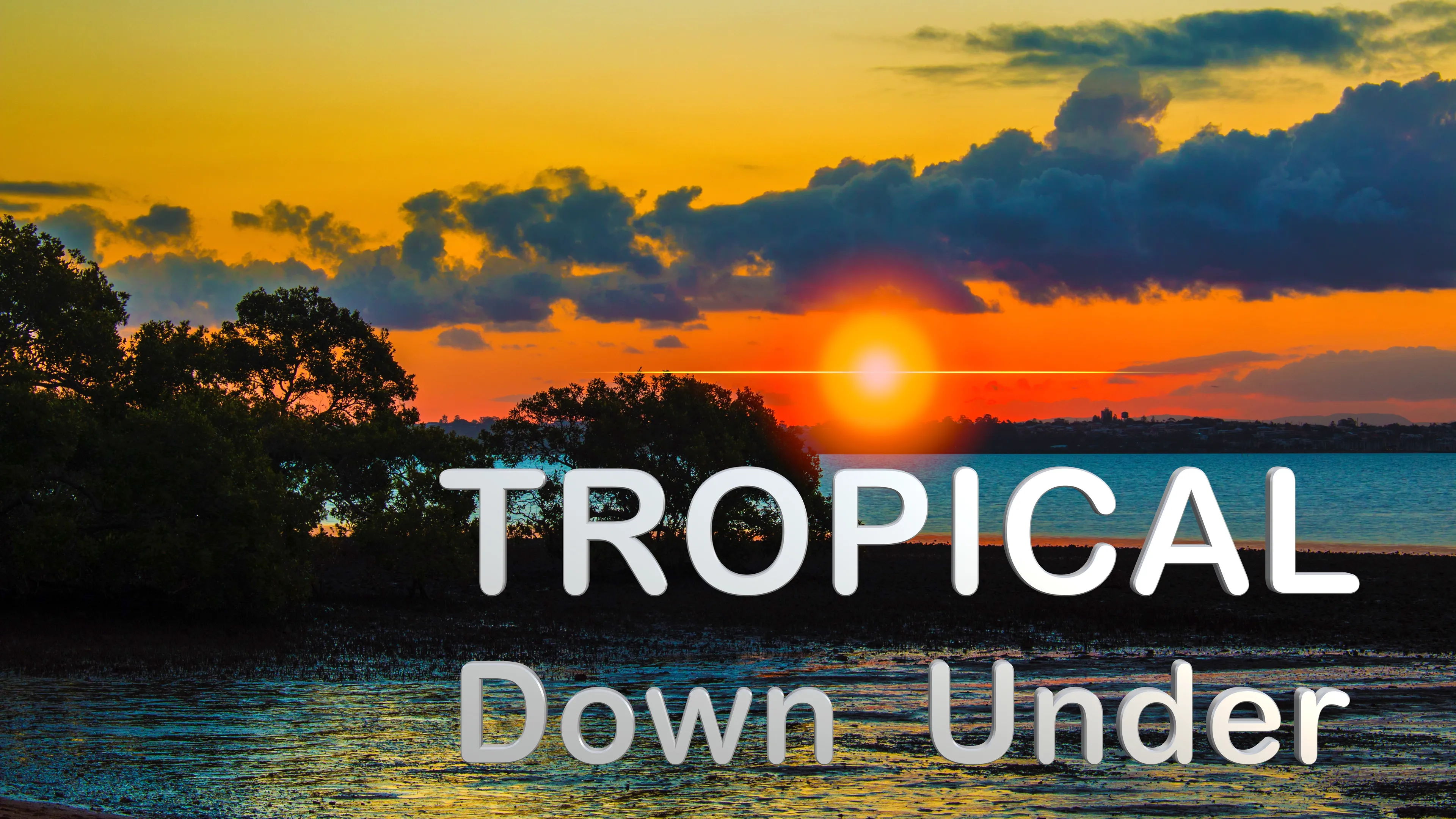 TROPICAL Down Under poster